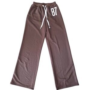 SHEIN Women's Wide Leg Pull-on  Sweat Pants "87" size XS